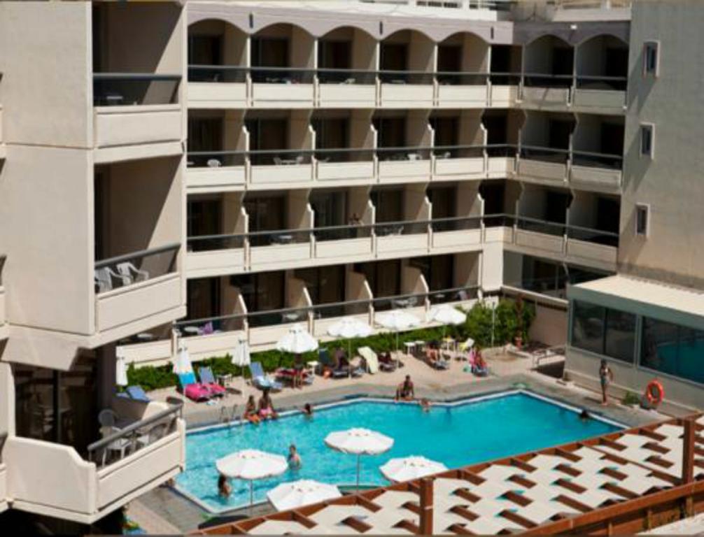 Hotel Lomeniz Rhodes City Exterior foto